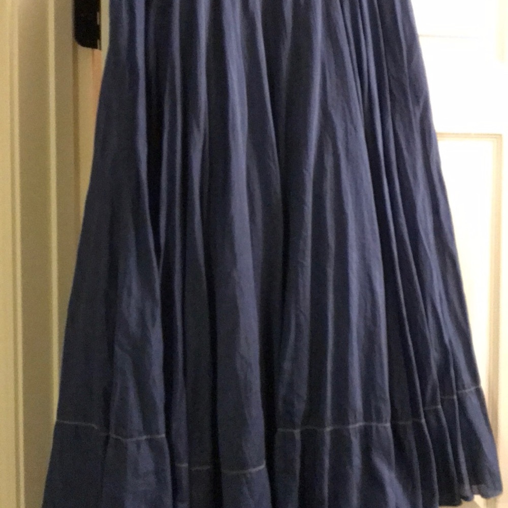Long silk imitation maxi